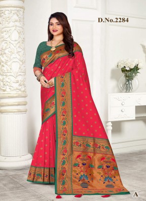 New Fashion Trends in Jacquard Silk Sarees – Ajmera Fashion Limited  Manufacturers, Suppliers in Surat