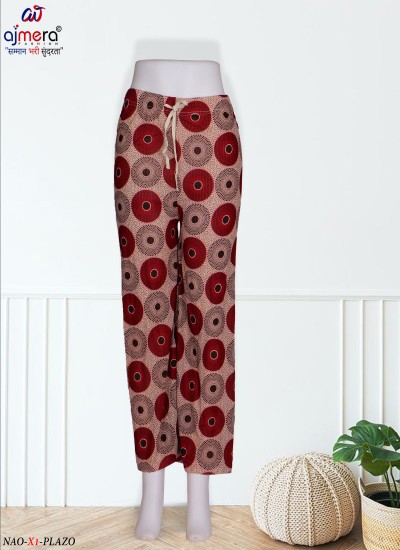 New Printed Palazzo Pants Manufacturers, Suppliers, Exporters in Sasaram