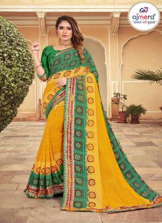 New Trending 2024 Bandhani Saree Collection – Timeless Craft, Modern Appeal Manufacturers, Suppliers, Exporters in Guyana