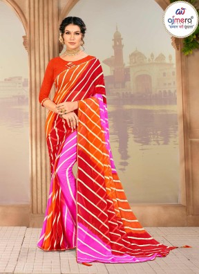 New Trending Lahariya Saree Collection – Contemporary Chic by Ajmera Fashion Limited  Manufacturers, Suppliers in Surat