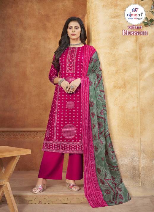 New Trendy Latest Batik Suit – Modern Elegance with Artistic Charm  in Surat