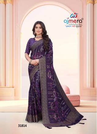 Oranza Printed Saree with Artistic Flair AFPL(31812) Manufacturers, Suppliers, Exporters in United Arab Emirates