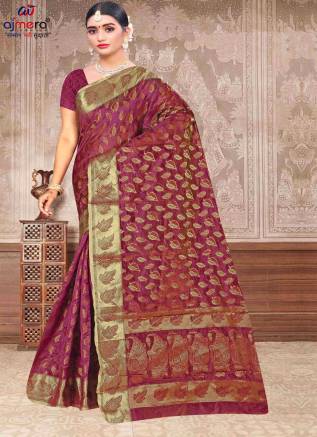 Organza Silk Saree – Delicate Elegance with a Modern Touch Manufacturers, Suppliers, Exporters in Diu