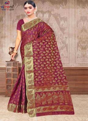 Organza Silk Saree – Delicate Elegance with a Modern Touch Manufacturers, Suppliers in Surat