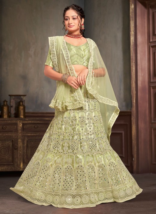 Party Wear Lehenga in Wholesale Market - Ajmera Fashion Limited   in Surat