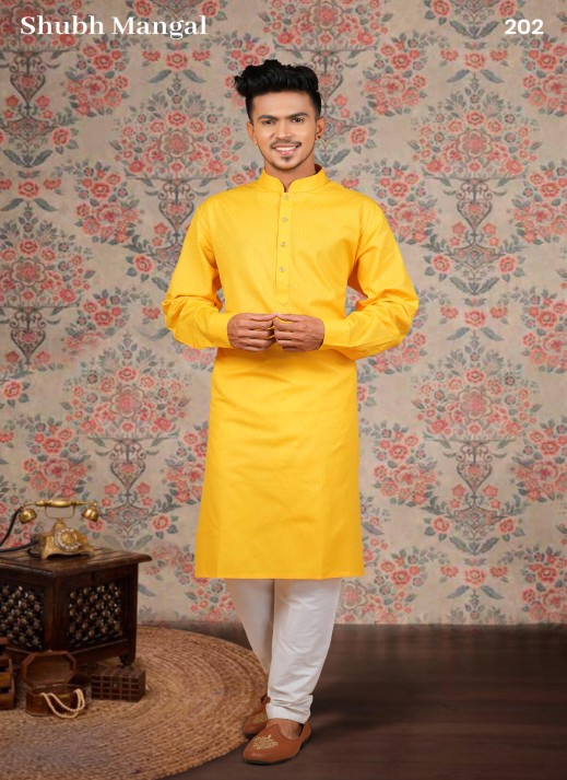 Plain Mens Kurta for Festivals – New Collection by Ajmera Fashion  in Surat