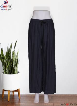 Plain Palazzo Pants – Classic Comfort and Versatility Manufacturers, Suppliers, Exporters in Italy