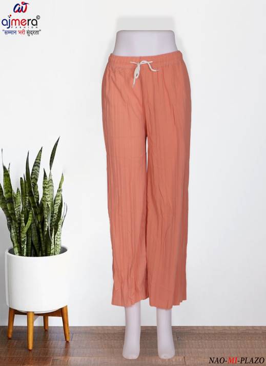 Plain Soft Palazzo Pants  in Surat