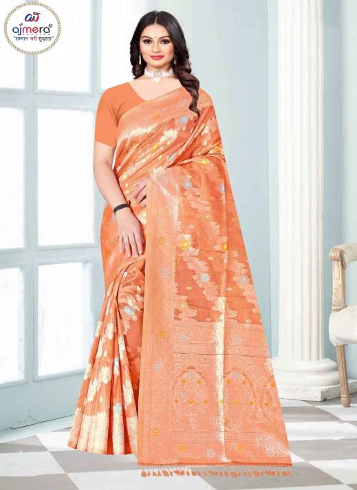 Premium Bridal Indian Cotton Saree – Luxurious Elegance for Your Special Day  in Surat