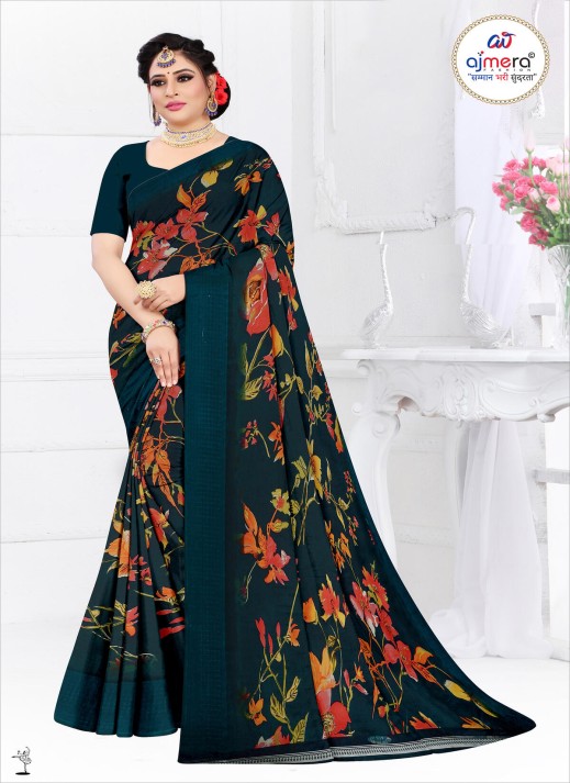 Premium Digital Printed Sarees – Where Luxury Meets Artistic Expression  in Surat