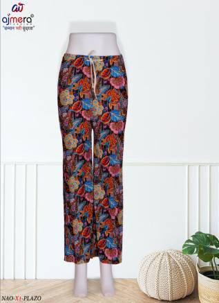 Printed Palazzo Pants – Vibrant Patterns and Ultimate Comfort Manufacturers, Suppliers, Exporters in France