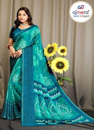 Printed Silk Saree – Best Trending Collection Wholesale Manufacturers, Suppliers, Exporters in Mahe