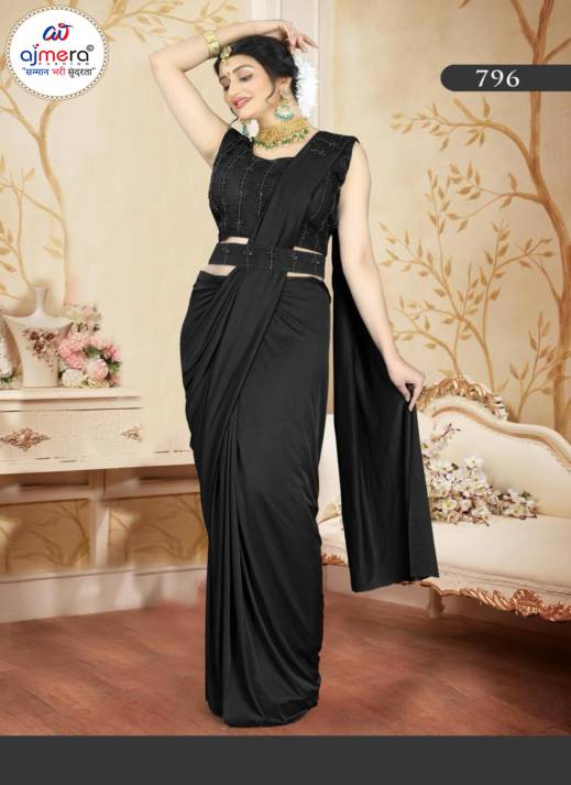 Ready-to-Wear Saree – Latest Collection by Ajmera Fashion  in Surat