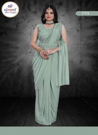 Ready-to-Wear Saree – Wholesale 2024 Collection by Ajmera Fashion Manufacturers, Suppliers, Exporters in Surat