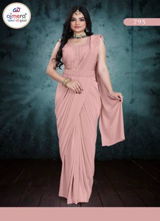 Ready-to-Wear Saree – Wholesale 2024 Collection by Ajmera Fashion Manufacturers, Suppliers, Exporters in Indonesia