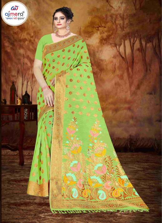 Satin Cotton Saree – Luxurious Shine with Everyday Comfort  in Surat