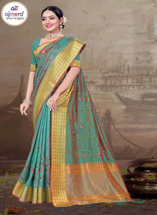 Satin Cotton Saree – Smooth Elegance with Classic Comfort  in Surat