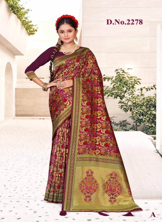 South Indian Silk Sarees Wholesalers – Ajmera Fashion Limited   in Surat