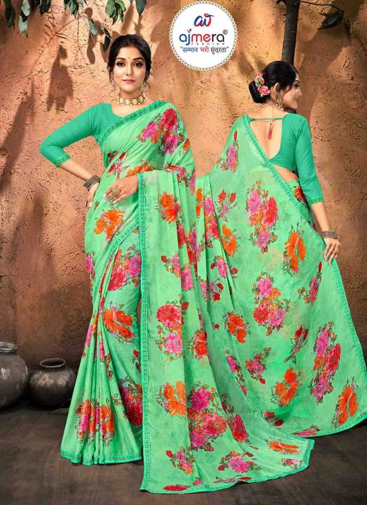 Stylish Chiffon Saree – Elegant Design with a Modern Twist  in Surat