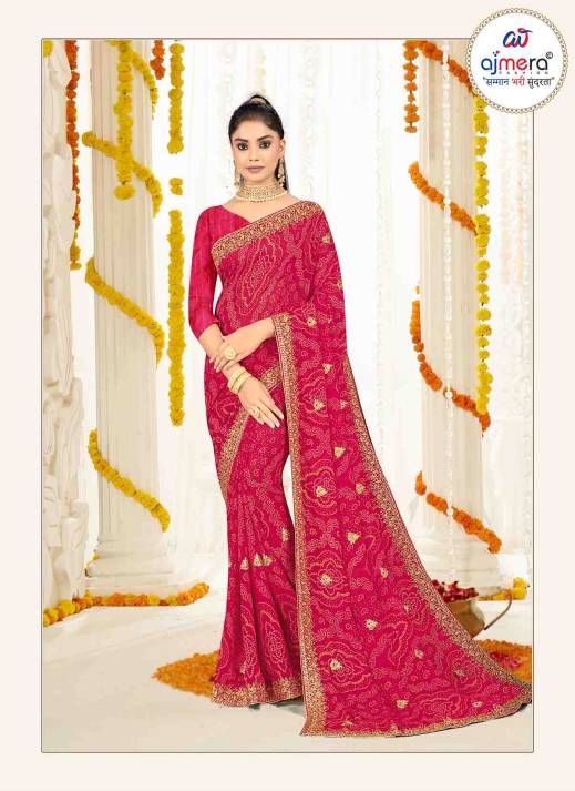 Stylish Chundari Saree – Modern Elegance with Traditional Flair  in Surat