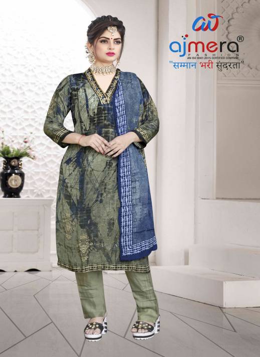 Stylish Neck Design Fancy Printed Kurti with Elegant Patterns  in Surat