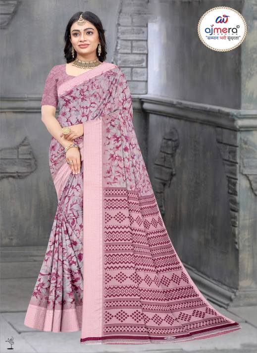 Super Block Print Saree – Artful Patterns with Timeless Elegance  in Surat