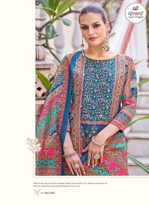 Super Elegant Jaipuri Suit – Regal Charm with Traditional Craftsmanship  in Surat