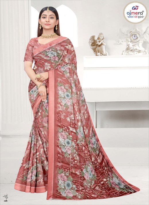 Top 10 Linen Silk Sarees – A Perfect Blend of Luxury and Comfort  in Surat