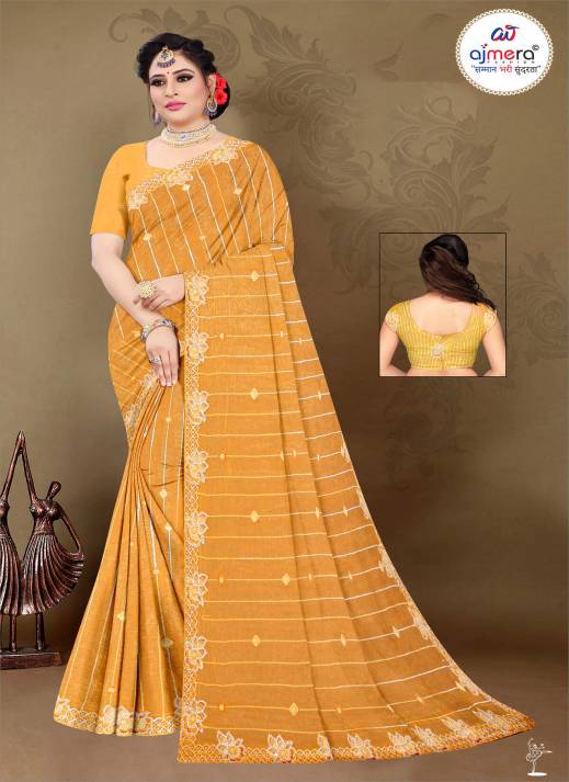 Top-Class Jimmy Choo Saree – The Pinnacle of Luxury and Fashion  in Surat