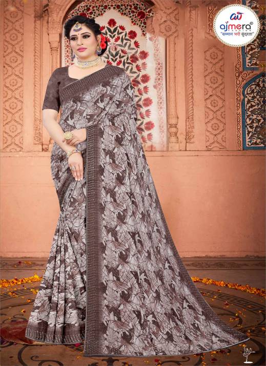 Top Collection Crepe Sarees – A Curated Blend of Elegance and Modern Style  in Surat