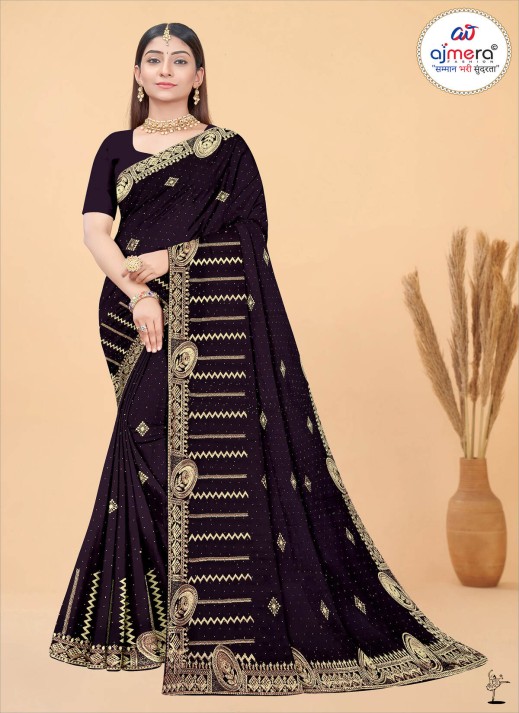 Top Collection Zari Border Sarees – The Pinnacle of Traditional Elegance  in Surat