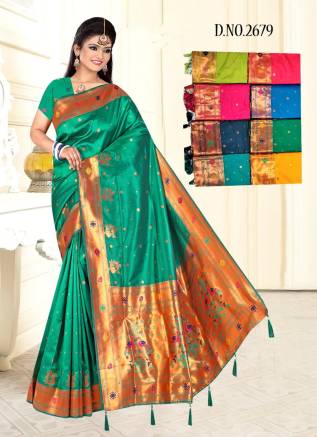 Traditional Kanchipuram Silk Sarees New Collection – Ajmera Fashion Manufacturers, Suppliers, Exporters in Ooty