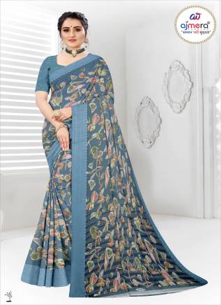 Trendy Georgette Chiffon Saree – Modern Elegance with a Chic Twist Manufacturers, Suppliers, Exporters in Guna