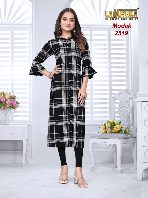 Trendy New Collection of Rayon Kurtis at Low Prices – Ajmera Fashion  in Surat