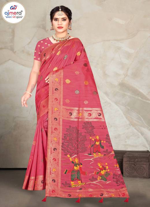 Wedding Cotton Saree – Elegant Comfort for Special Celebrations  in Surat