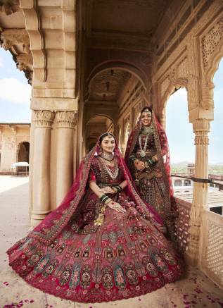 Wedding Lehenga Bazar 2024 New Collection – Elegant Designs by Ajmera Fashion Manufacturers, Suppliers, Exporters in Okha