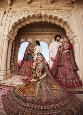 Wedding Lehenga New Collection Wholesale – Exquisite Designs by Ajmera Fashion Manufacturers, Suppliers in Surat