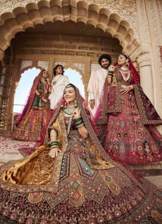 Wedding Lehenga New Collection Wholesale – Exquisite Designs by Ajmera Fashion Manufacturers, Suppliers, Exporters in United Arab Emirates