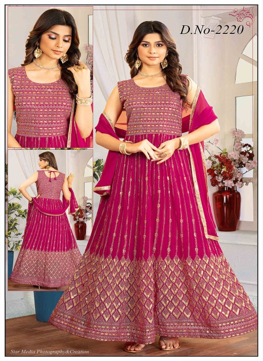 Where to Buy Long Kurtis for Sangeet Functions – Ajmera Fashion  in Surat