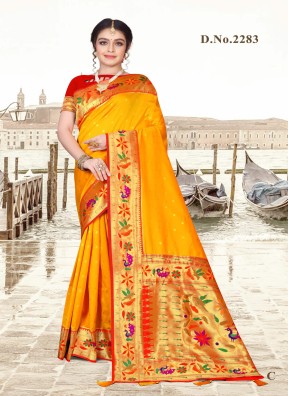 Wholesale Fancy South Indian Silk Sarees – Ajmera Fashion Limited  Manufacturers, Suppliers in Surat