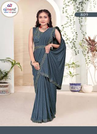 Wholesale One Minute Saree for Bulk Purchase - Ajmera Fashion  Manufacturers, Suppliers, Exporters in United Arab Emirates