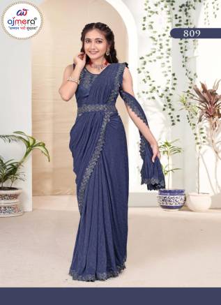 Wholesale One Minute Saree for Bulk Purchase - Ajmera Fashion  Manufacturers, Suppliers, Exporters in Goa