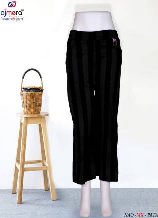 Women’s Palazzo Pants  Manufacturers, Suppliers, Exporters in Indonesia