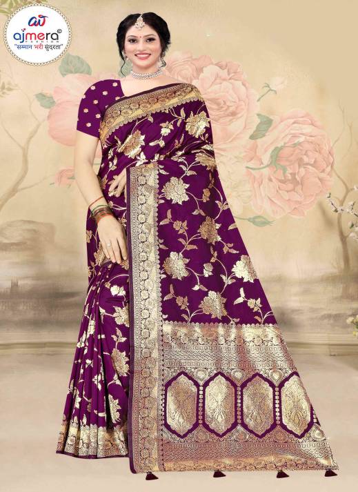 Wonderful Fancy Silk Saree – Stunning Elegance with Captivating Details  in Surat