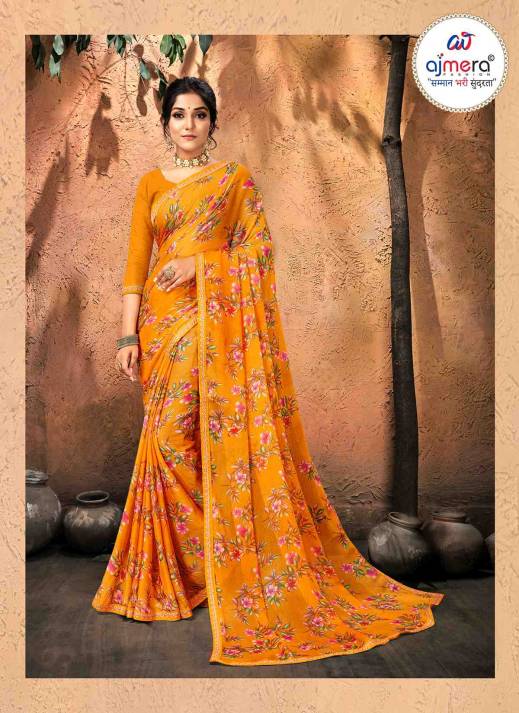 lovely Chiffon Saree – Timeless Elegance with a Touch of Charm  in Surat